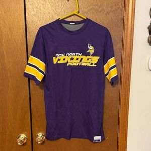 Purple Vikings Football T-Shirt
